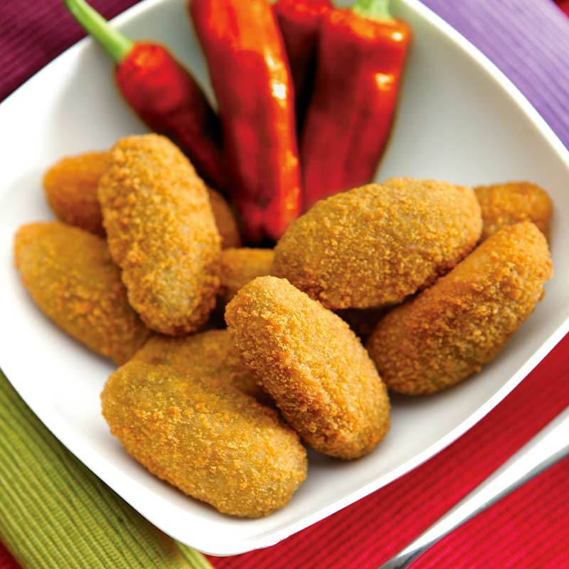 Jalapeño Cheese Rissole 5kg (Pack of 144)