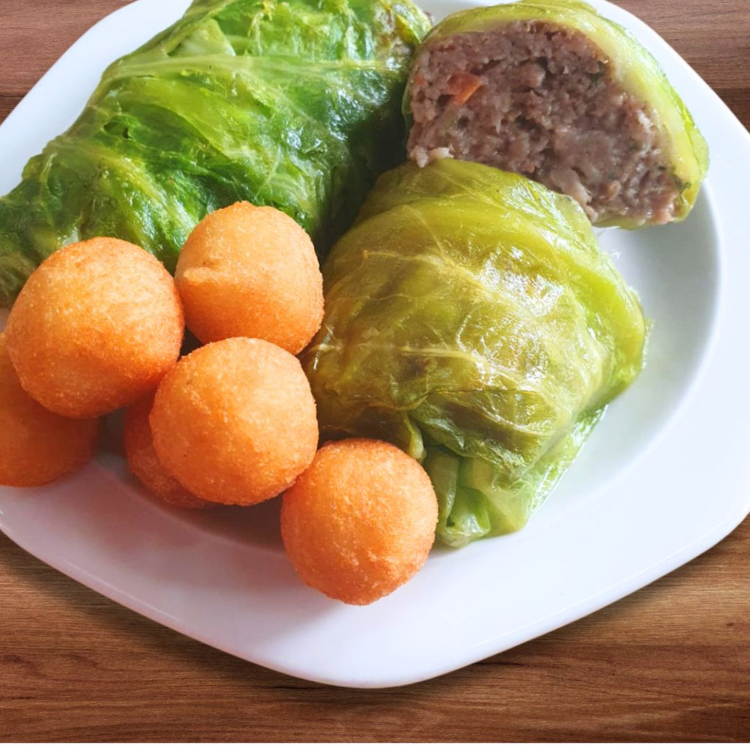 Cabbage Mince Rolls 4.8kg (30x160g)