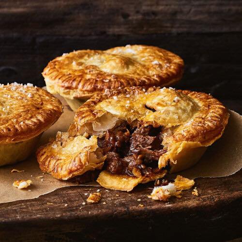 Gourmet Biltong, Cheese & Caramelised Onion Pies