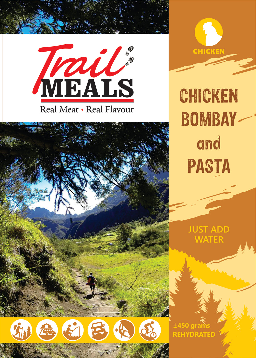 Bombay Chicken & Pasta TrailMeal 100g