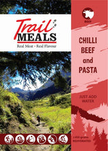Load image into Gallery viewer, Chilli Beef and Pasta TrailMeal
