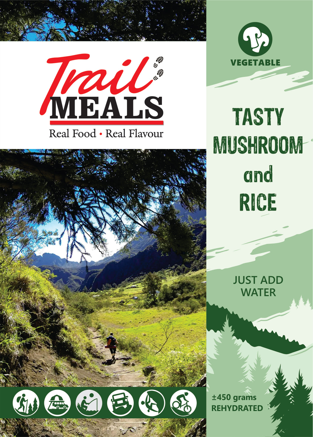 Tasty Mushroom and Rice TrailMeal