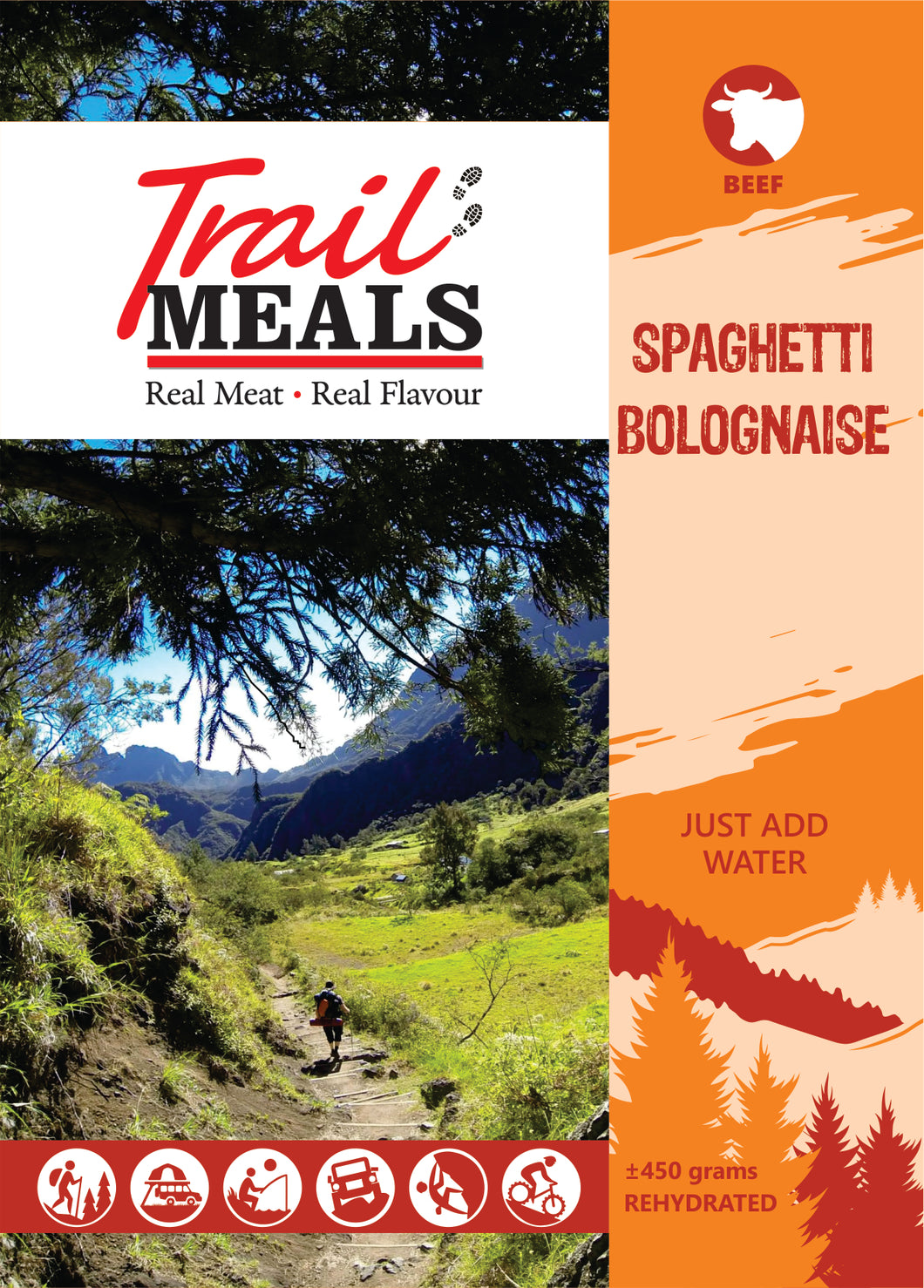 Spaghetti Bolognaise TrailMeal 100g