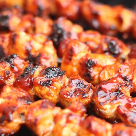 BBQ Chicken Kebab 6.5kg (50x130g)